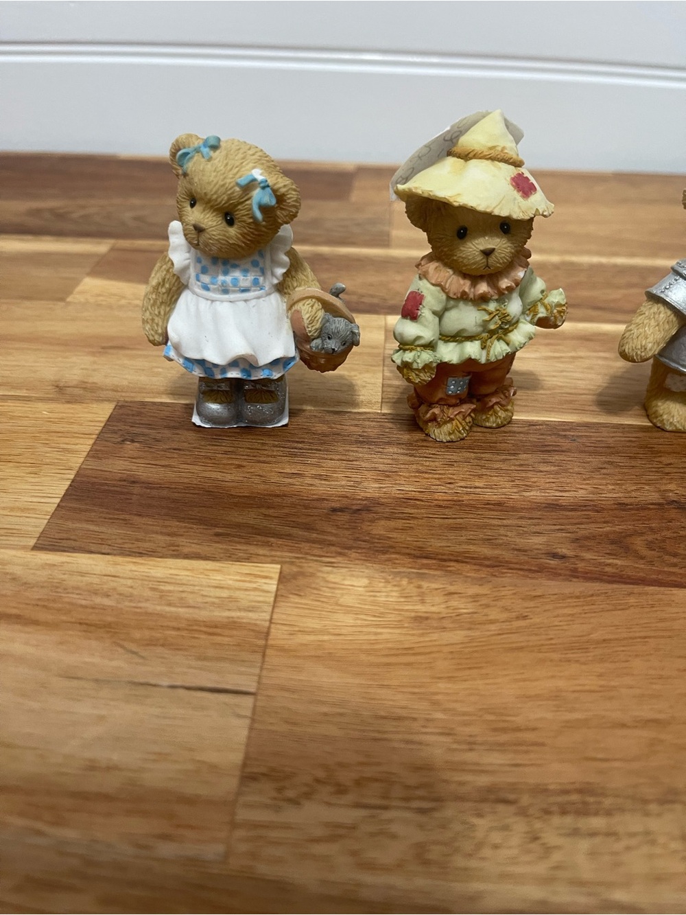 Cherished Teddies wizard of Oz 4 bears